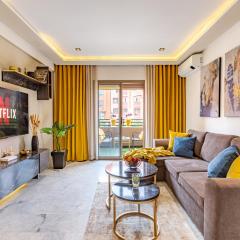 Luxury CINÉMA-BEDROOM AK04 Guéliz-TopCenter