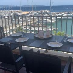Appartement climatisé avec terrasses et vue port, proche plages à Hyères - FR-1-335-191