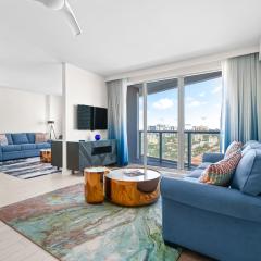 2BR Fort Lauderdale W Residence with Double Living Room, Ocean & Intercoastal Views, Brand New Sofas!