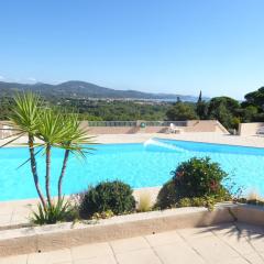 Ferienhaus mit Blick auf Grimaud (Fle)
