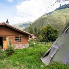 Cozy Casita in the Sacred Valley Breathtaking Waterfall and Mountains View