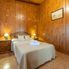 Casa con chimenea para desconectar