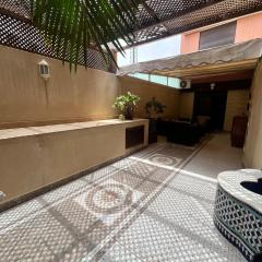GUELIZ 2 chambres 1 terrasse proche majorelle