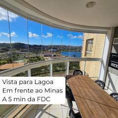 Lindo AP com vista para a Lagoa dos Ingleses