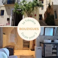 La Trémière, maison de village, sauna, vue garrigue