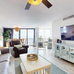 Seventh Floor Oceanfront Condo with Shared Pool, Ocean View, & High-Speed WiFi