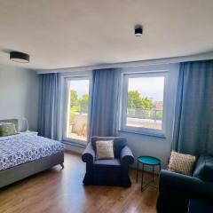 Uroczy apartament w samym centrum Gdańska , bezpłatne miejsce parkingowe.