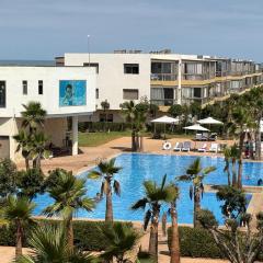 Appartement vue piscine - Pour Famille - Blue Beach SIDI RAHAL