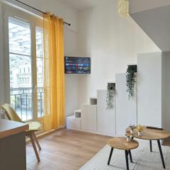 Studio Mezzanine Cozy - 4 pers - Gare & Centre
