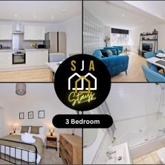 Bon Accord Square - SJA Stays - Modern 3 Bed Apartment