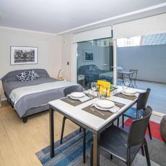 Alojamiento con terraza privada en Providencia