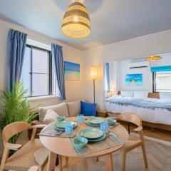 LAGOON Suite OHANA - 2 Serta double bed & Asian resort sofa, #205, 11 minutes to Asakusa