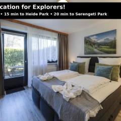 AMAYA SUITES nahe Heide Park, Serengeti Park & A7