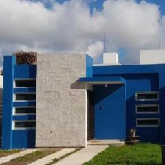 Casa de 1 nivel para 6 Personas, Seguridad, Parque, Gym Cerrada Privada