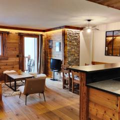 Appartement cosy avec piscine, spa et salle de sport, pied de pistes, 4-6 pers. - FR-1-461-22