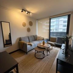 Apartamento Ñuñoa, 1 dormitorio, Piscina, Lavandería
