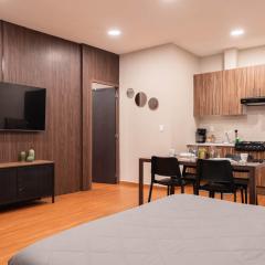 307 Spacious AC apt Historic CDMX Rooftop