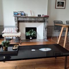 Lumineux,chic, appartement Haussmannien de 50 m2, proche de la ligne 14, direct Aeroport Orly