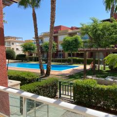 Apartamento en Hacienda del Alamo enfrente de la Piscina!