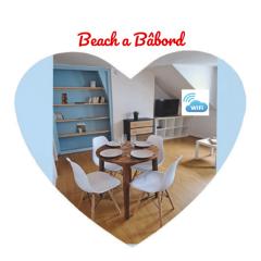 Beach à Bâbord - plage 400m, 4 Personnes, Le Havre