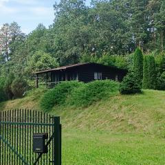Domek nad Trojanką koło Olsztyna Blisko jeziora