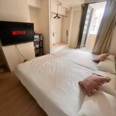301 Tennoji Family Apartment 5min Walk from Station for 4 Guests