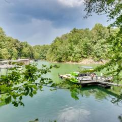 Dock and Hot Tub at Fair Play Hideaway!