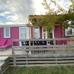 Mobil-home 40m² avec Terrasse pour 6 au Camping Le Boulou - API-1-52-512