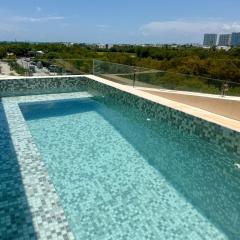 Chichén 27 Departamentos nuevos con piscina cerca de Ferry a Isla Mujeres