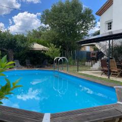 La Villa Milo - Maison de vacances 6personnes #Clim #Piscine #CitéeMédiévale