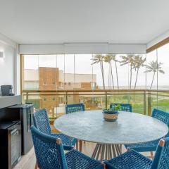IT109 Maravilhoso Apartamento Pé na Areia 3 Suítes