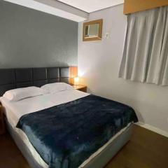 Flat confortável próximo ao metrô com recepção 24h