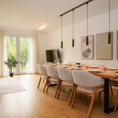 Wohnkultur - Ferienhaus für 10 mit Garten und 5 Schlafzimmern