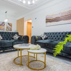 elegant beautifully furnished two bedroom apartment with unbeatable city scenic views with swimming pool and well equipped gym and ample parking space