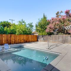 2 Mi to Dtwn Home with Private Pool in Sacramento