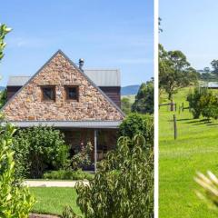 Stone Cottage - vineyard estate w. fireplace