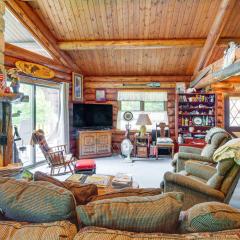 Lakefront Winter Retreat in Remer with Fire Pit!