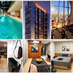 Studio 706 Premium no Centro de Chapecó com Piscina Academia e Vaga Garagem AP Completo