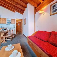 Les Menuires : Appart 3 pièces cosy pour 6 pers, belle expo Sud-Ouest - FR-1-344-1236