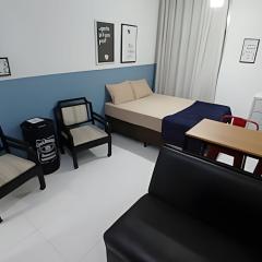 Aconchego em Santos a Passos do Mar