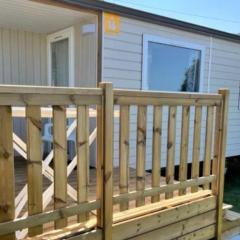 Mobil-home avec terrasse à Bretignolles-sur-Mer, 6 pers., 3 chambres - API-1-52-389