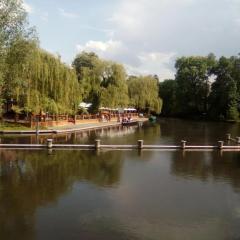 Bungalow in Lübben with a terrace