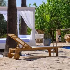 FALCO , Apartment auf Finca Zenara, Terrasse, XXL-Pool, Küche, AC, WIFI, Yoga