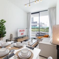 StayShort - JVC Apartment Sleeps 4 with Pool View