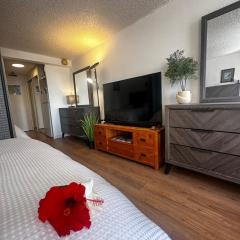 Studio for 4 people with Pool Jacuzzi Sauna BBQ