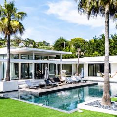 Villa L'oasis, piscine intérieur, extérieur sauna, cinéma