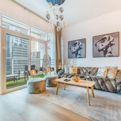 Marina-Facing Balcony Overlooking Yachts and Skyline 2BR, Stone throw from Tram, Easy Walk to Beach and Mall, Continental Tower, Dubai Marina by Deluxe Holiday Homes