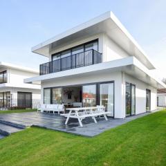 Luxury villa on the waterfront with jetty