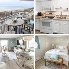 Couple's Getaway! Oceanfront Oasis - Corner Balcony, Beach Views, Full Kitchen, Steps to the Sand - Worcester House 401