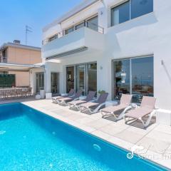 Cool & Modern Villa Giovanna with Air Conditioning, Private Pool & Sea Views